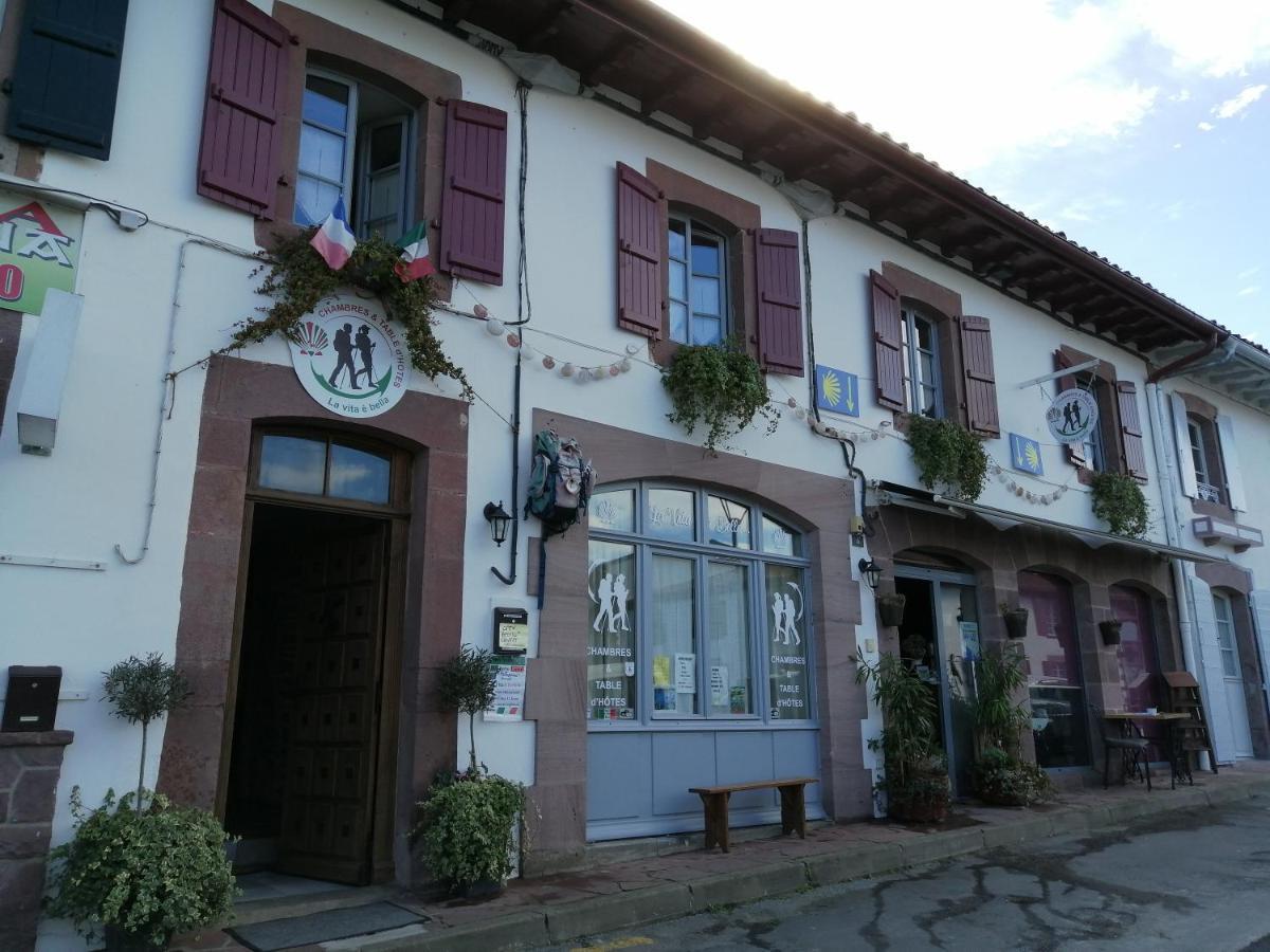 La Vita E Bella Saint-Jean-Pied-de-Port Exteriör bild