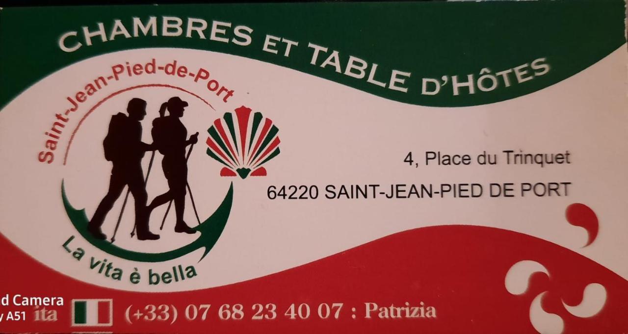 La Vita E Bella Saint-Jean-Pied-de-Port Exteriör bild