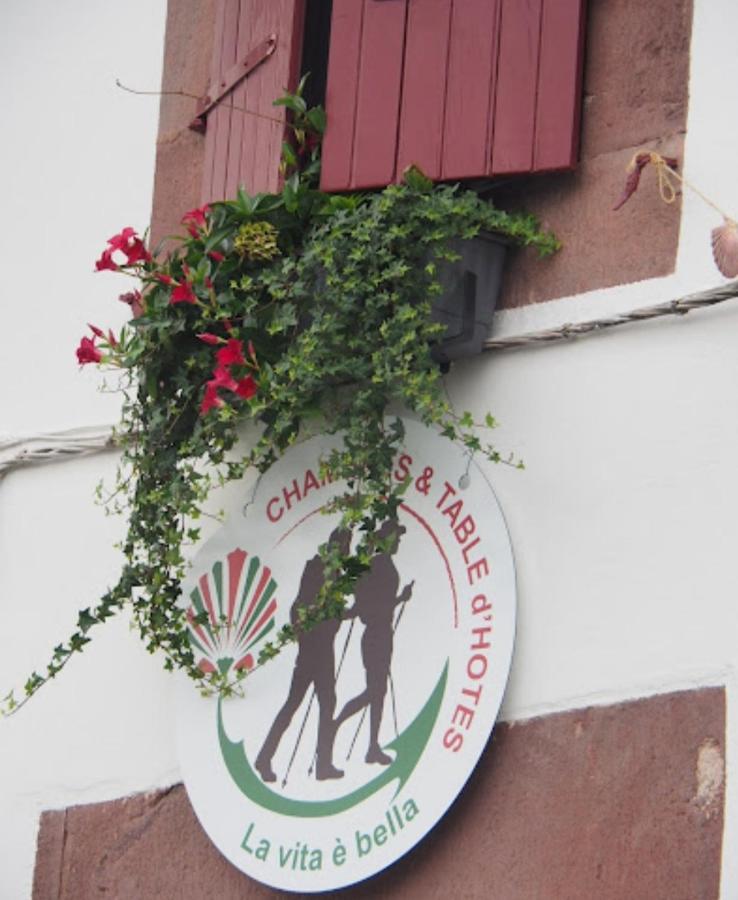 La Vita E Bella Saint-Jean-Pied-de-Port Exteriör bild